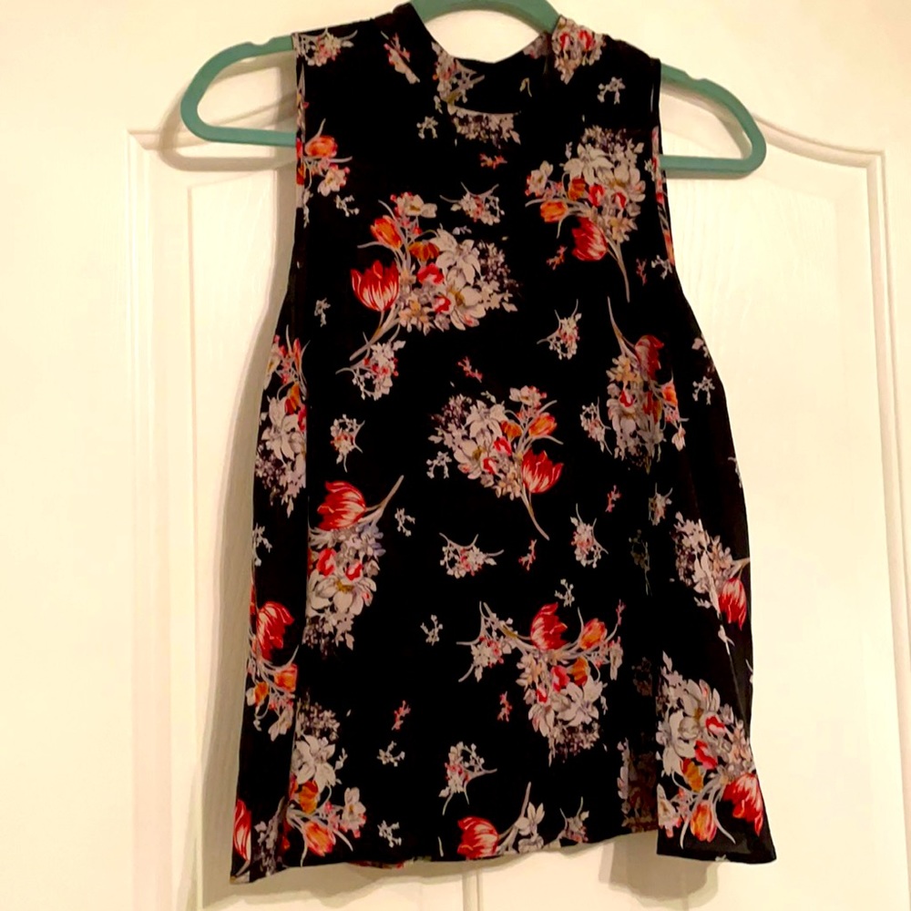 Maeve brand silk blouse